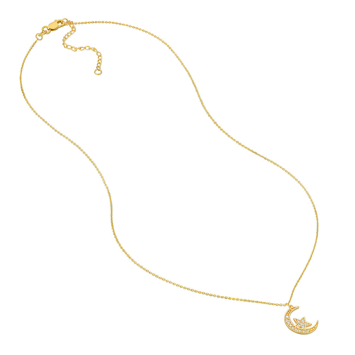 Moon & Star Necklace