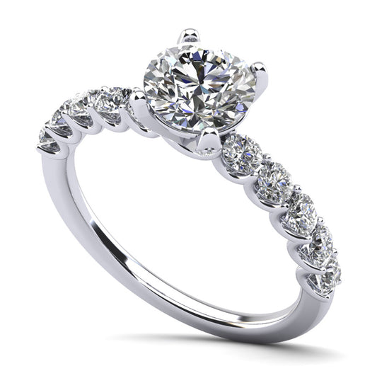 Round Diamond Engagement Ring