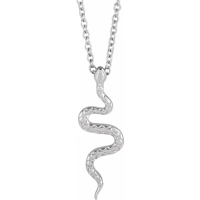 Gold Snake Necklace