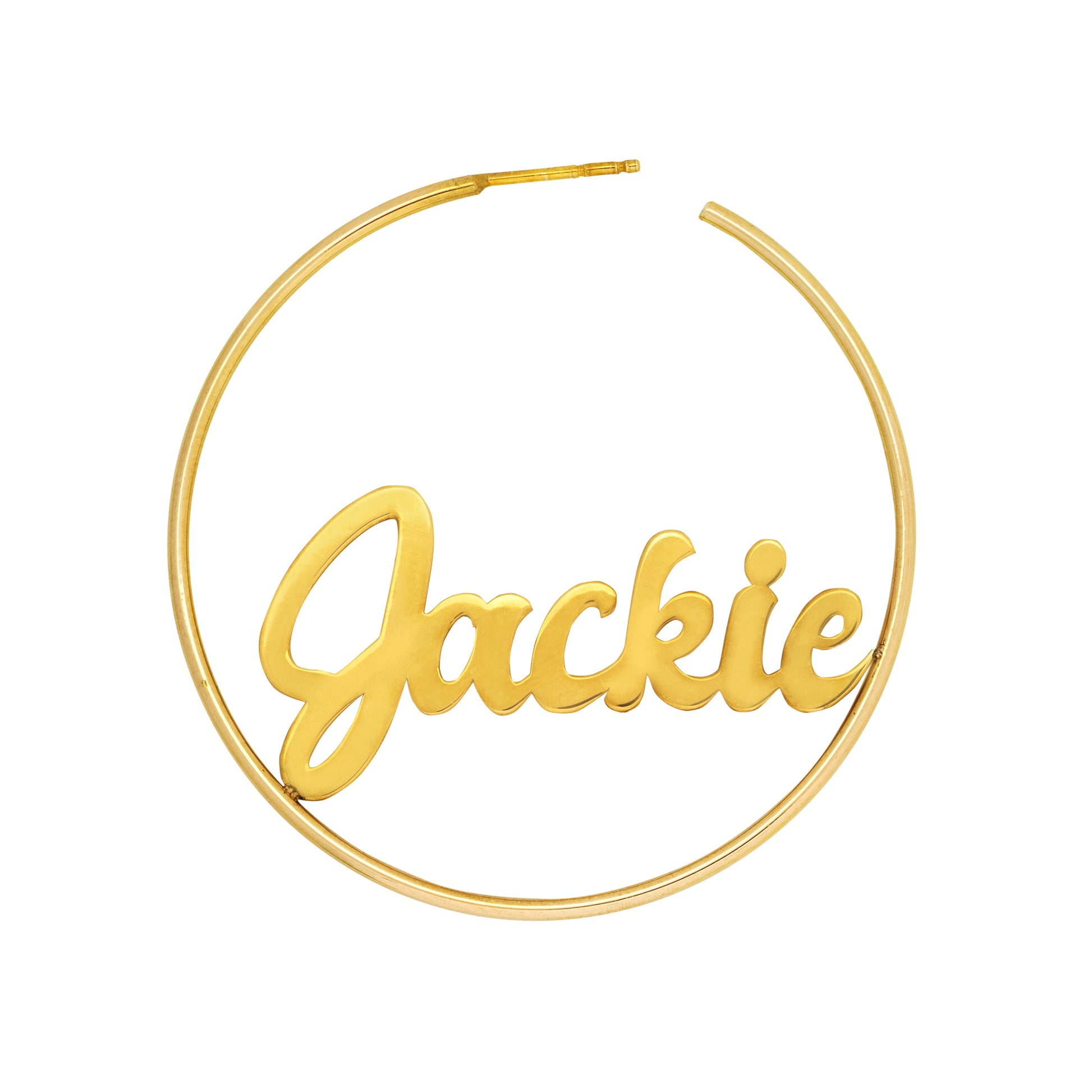 Name Script Letter Medium Hoops