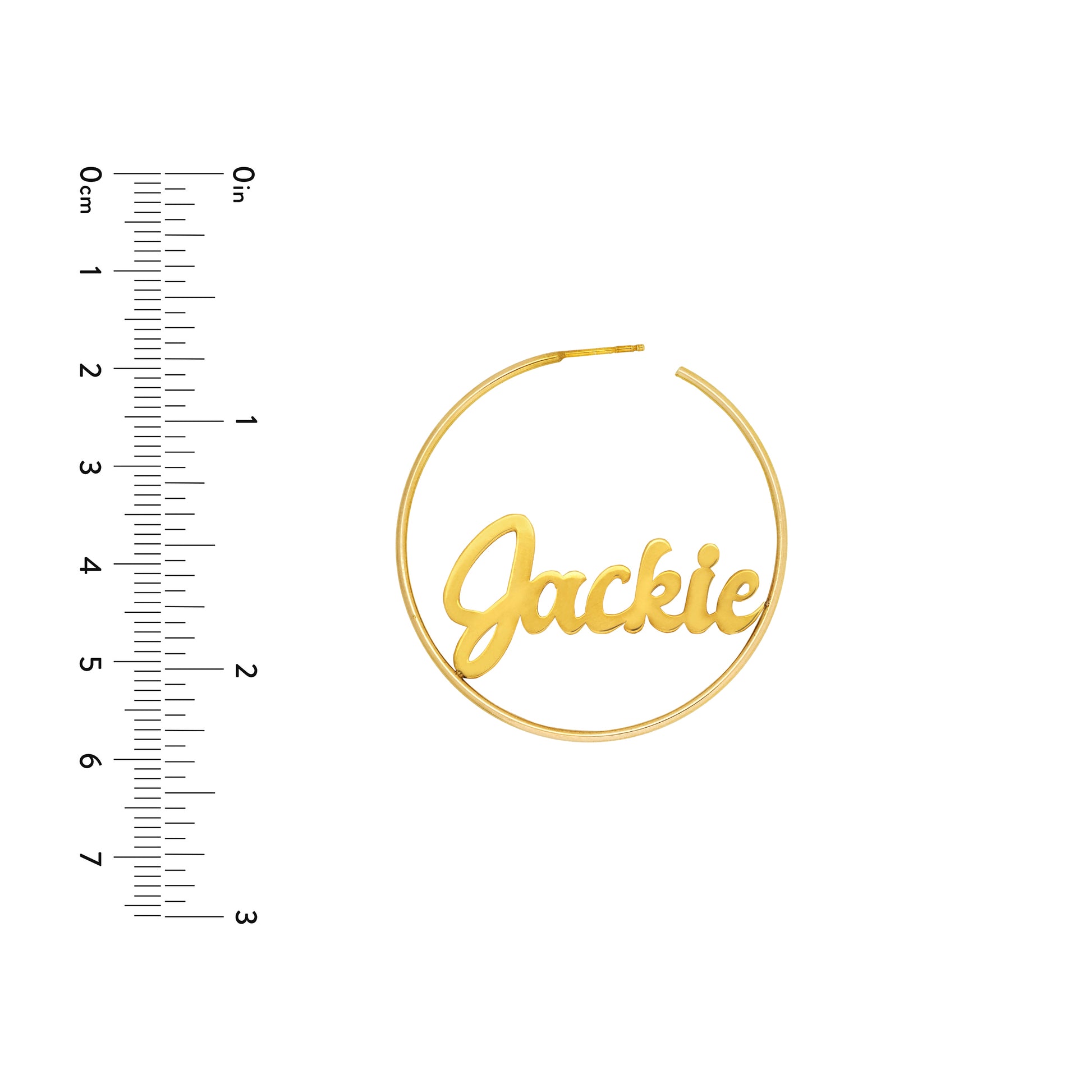 Name Script Letter Medium Hoops