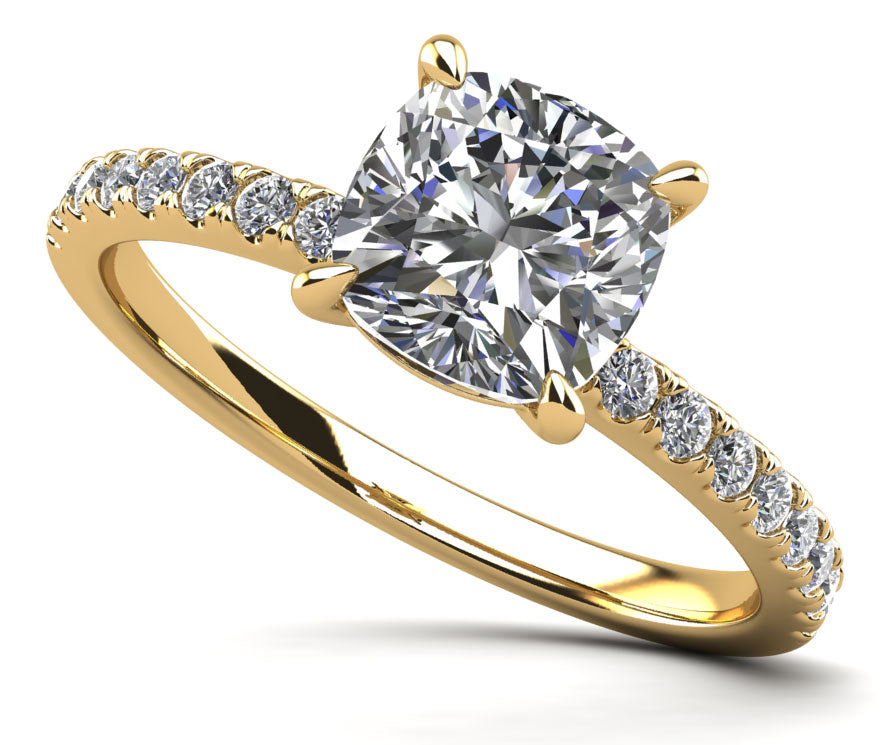 Passionate Solitaire Diamond Engagement Ring